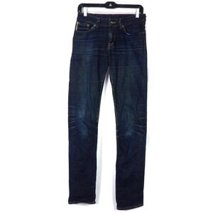 RALEIGH Denim Dark SELVEDGE Straight Leg Jeans Women's 26